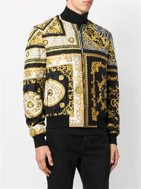 versace mens waistcoat|Versace bomber jackets for men.